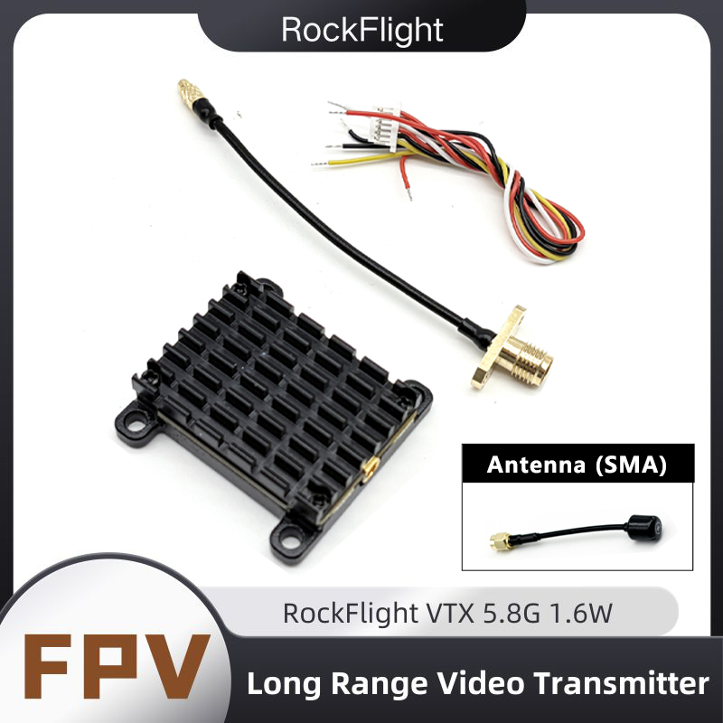 RockFlight TX663 VTX 5.8G 48CH - Drone Racing Frame recension och pris